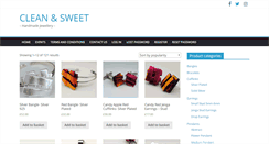 Desktop Screenshot of cleanandsweet.com